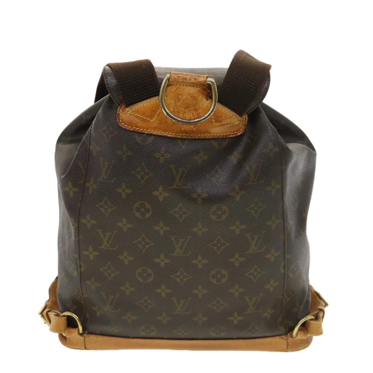 LOUIS VUITTON Monogram Montsouris GM Backpack M51135 LV Auth 39264