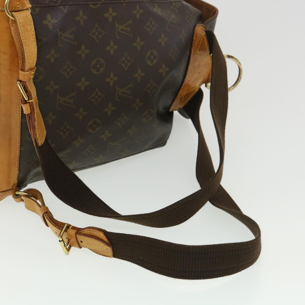 LOUIS VUITTON Monogram Montsouris GM Backpack M51135 LV Auth 39264