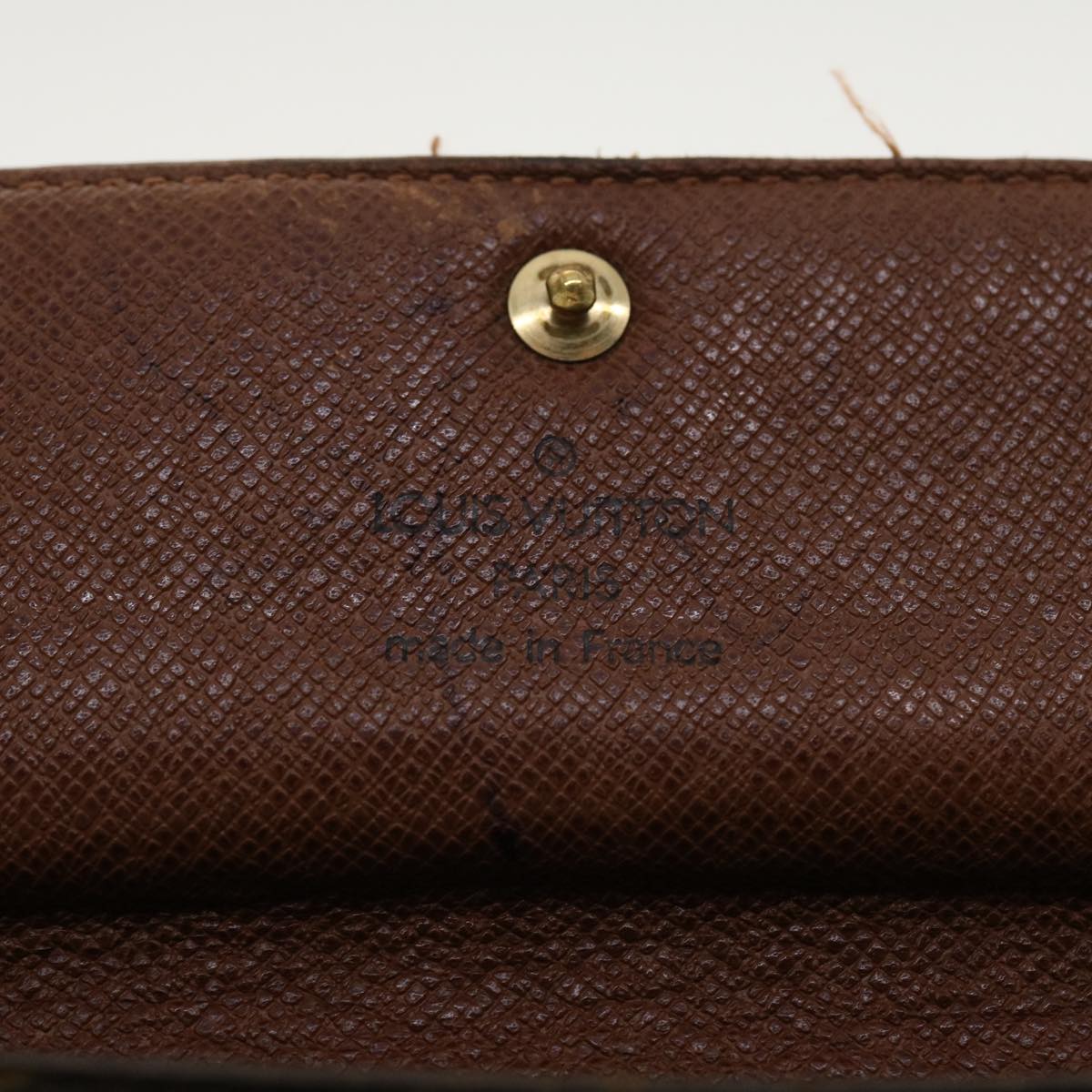 LOUIS VUITTON Monogram Portefeiulle Sarah Long Wallet M66556 LV Auth 39470