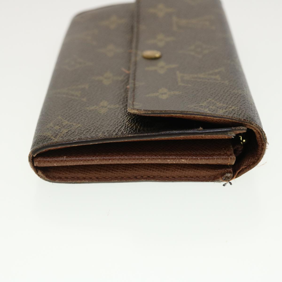 LOUIS VUITTON Monogram Portefeiulle Sarah Long Wallet M66556 LV Auth 39470