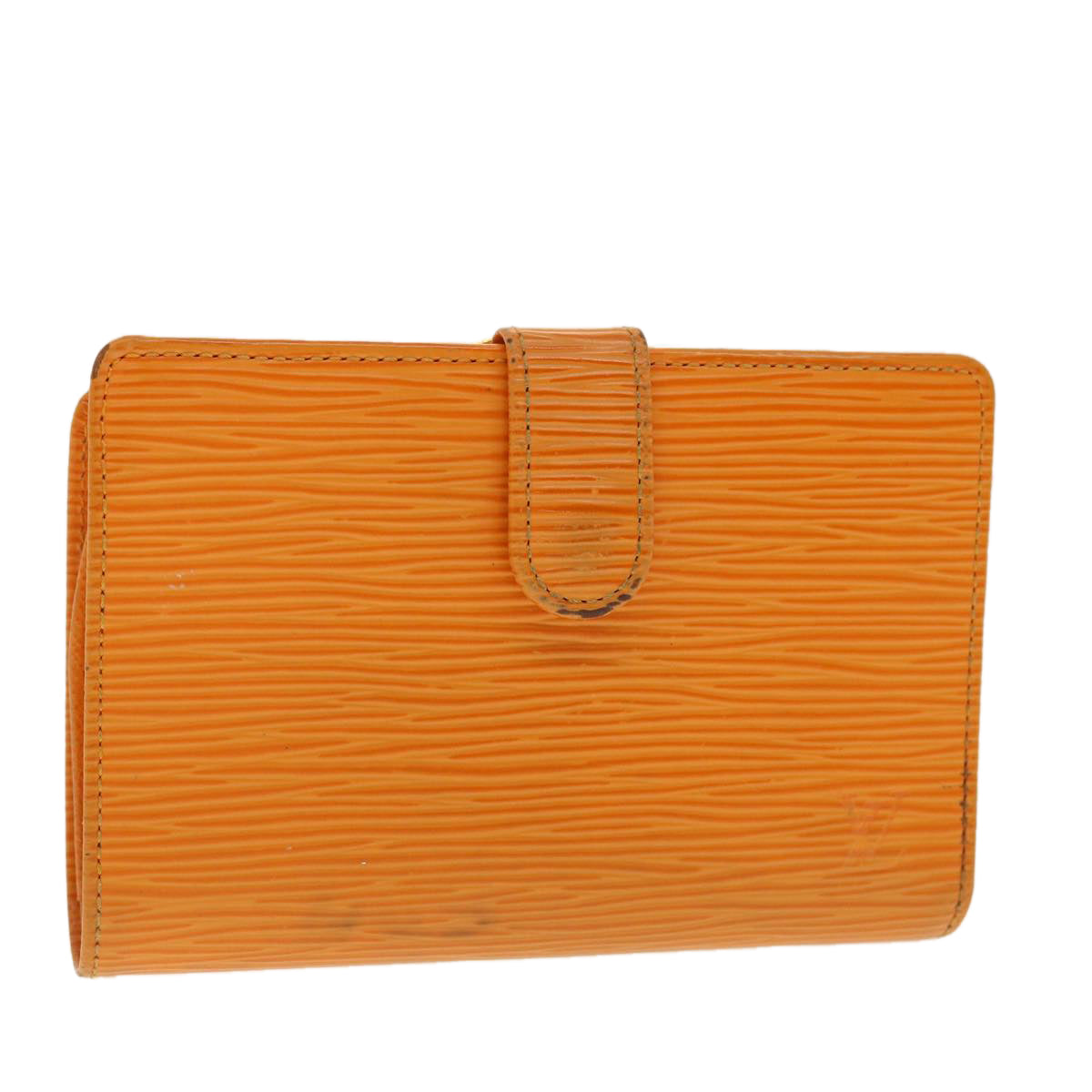 LOUIS VUITTON Epi Porte Monnaie Billets Viennois Wallet Orange M6324H LV 39484