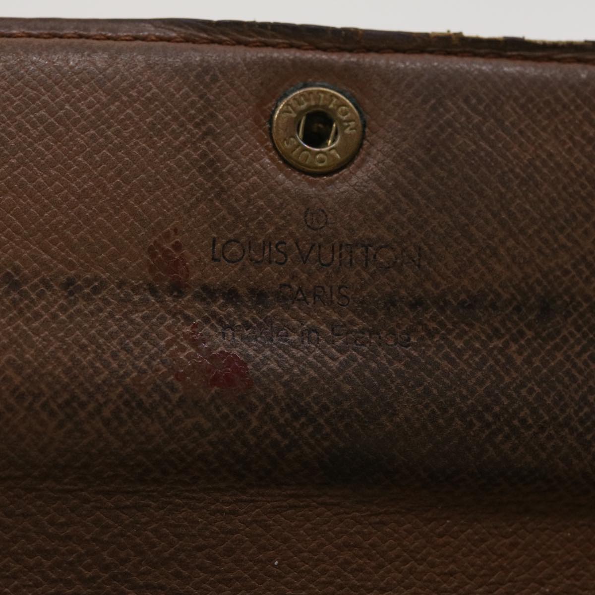 LOUIS VUITTON Monogram Portefeiulle Sarah Long Wallet M66556 LV Auth 39485