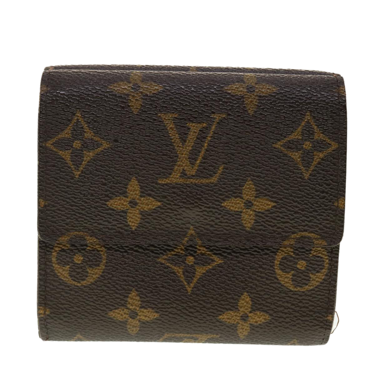 LOUIS VUITTON Monogram Porte Monnaie Billets Cartes Credit Wallet LV Auth 39486