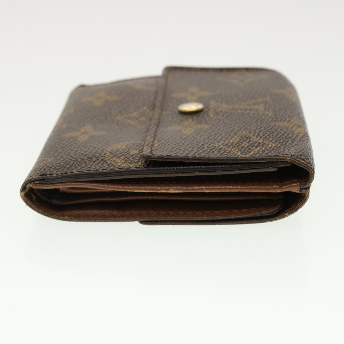 LOUIS VUITTON Monogram Porte Monnaie Billets Cartes Credit Wallet LV Auth 39486