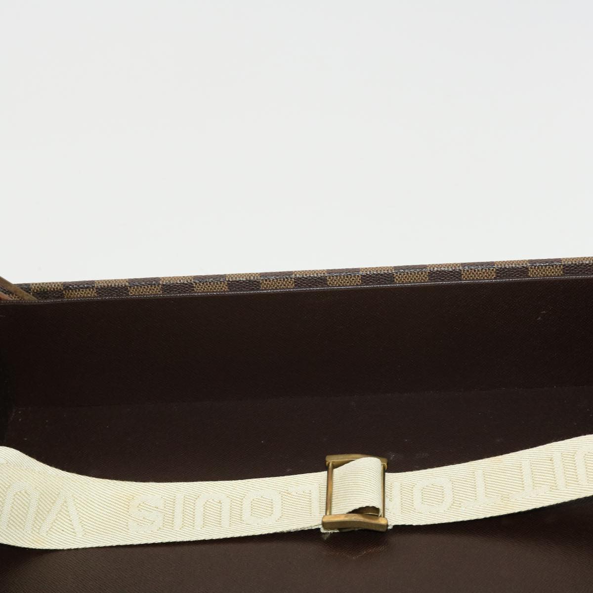 LOUIS VUITTON Damier Ebene President Trunk SPO LV Auth 39928SV