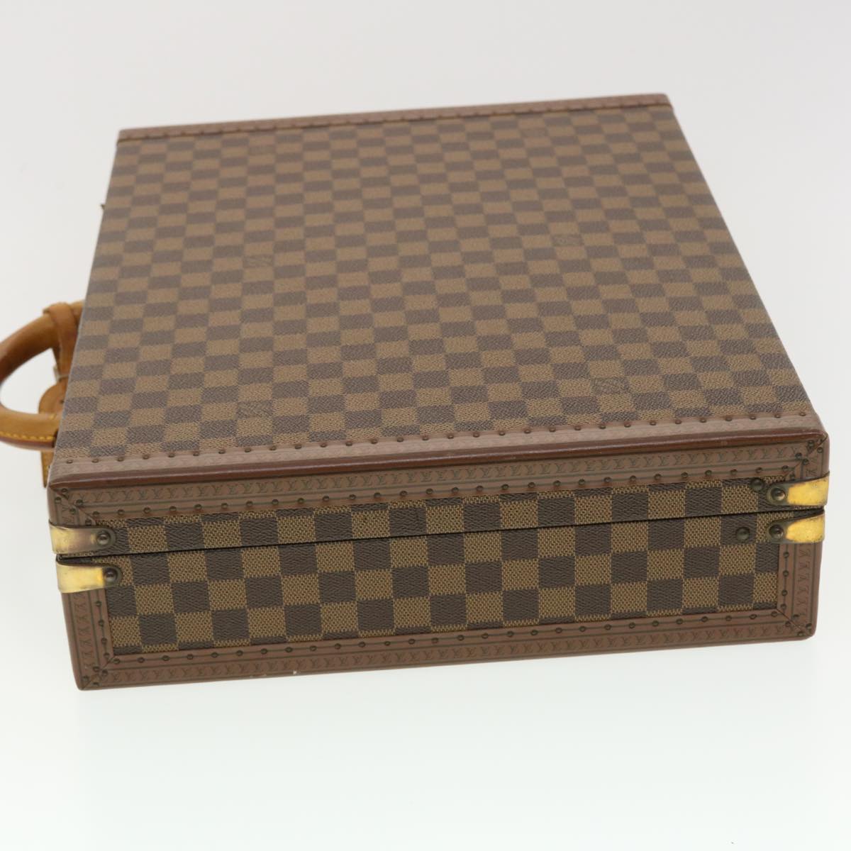 LOUIS VUITTON Damier Ebene President Trunk SPO LV Auth 39928A