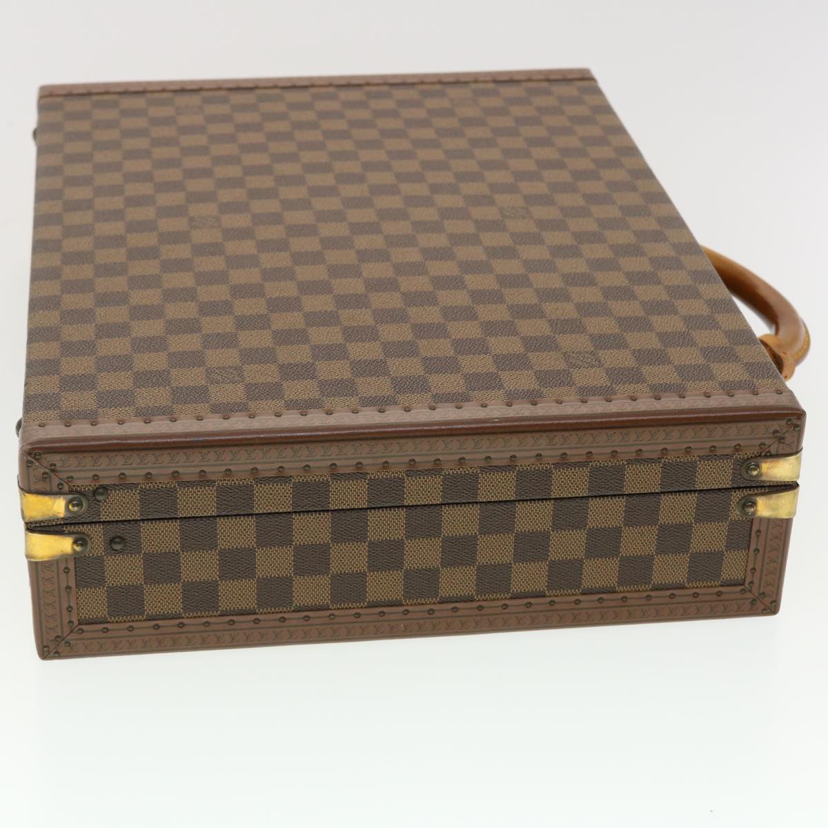 LOUIS VUITTON Damier Ebene President Trunk SPO LV Auth 39928A