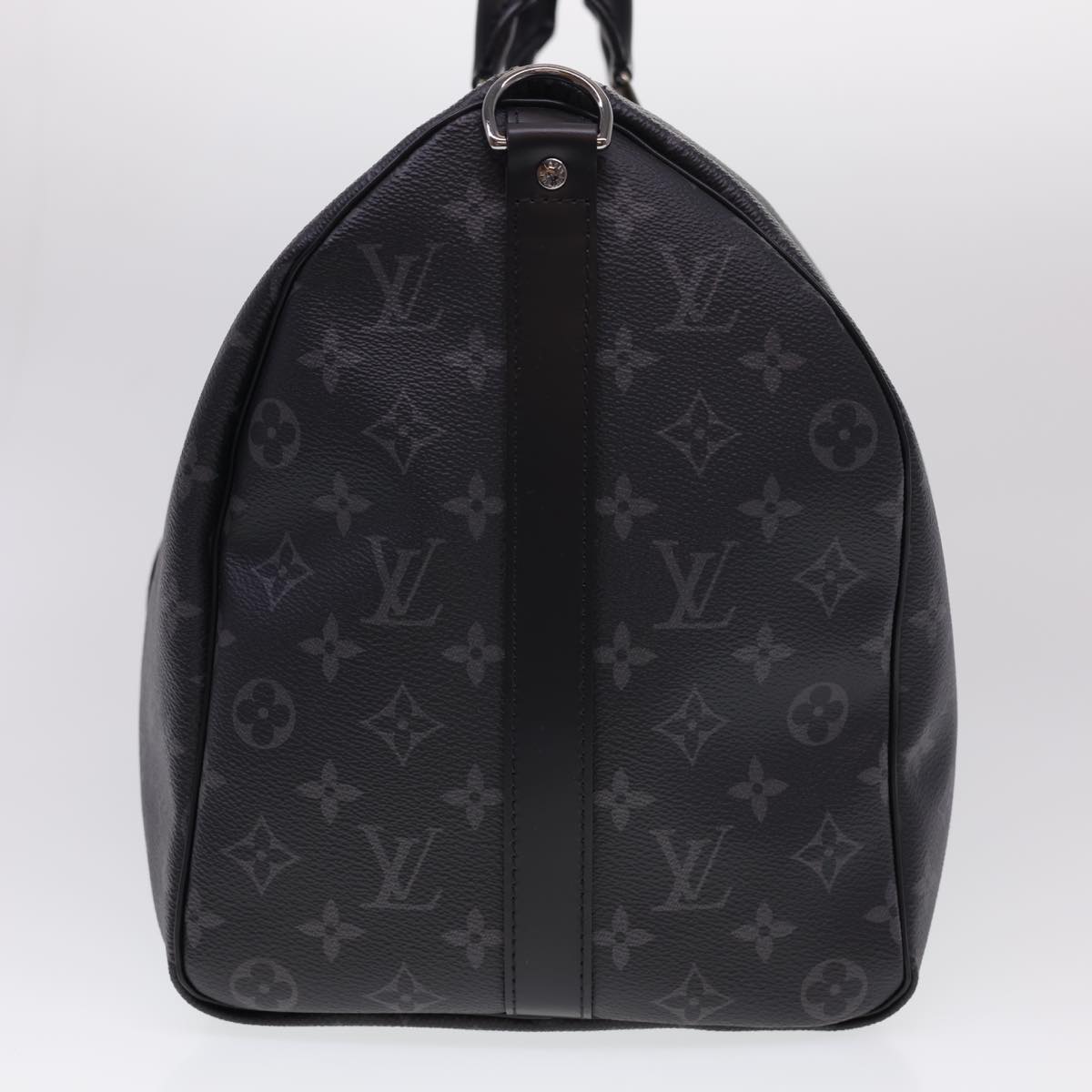 LOUIS VUITTON Eclipse Keepall Bandouliere 45 Boston Bag M43278 LV Auth 40033A