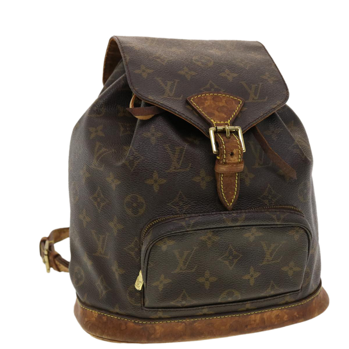 LOUIS VUITTON Monogram Montsouris MM Backpack M51136 LV Auth 40646