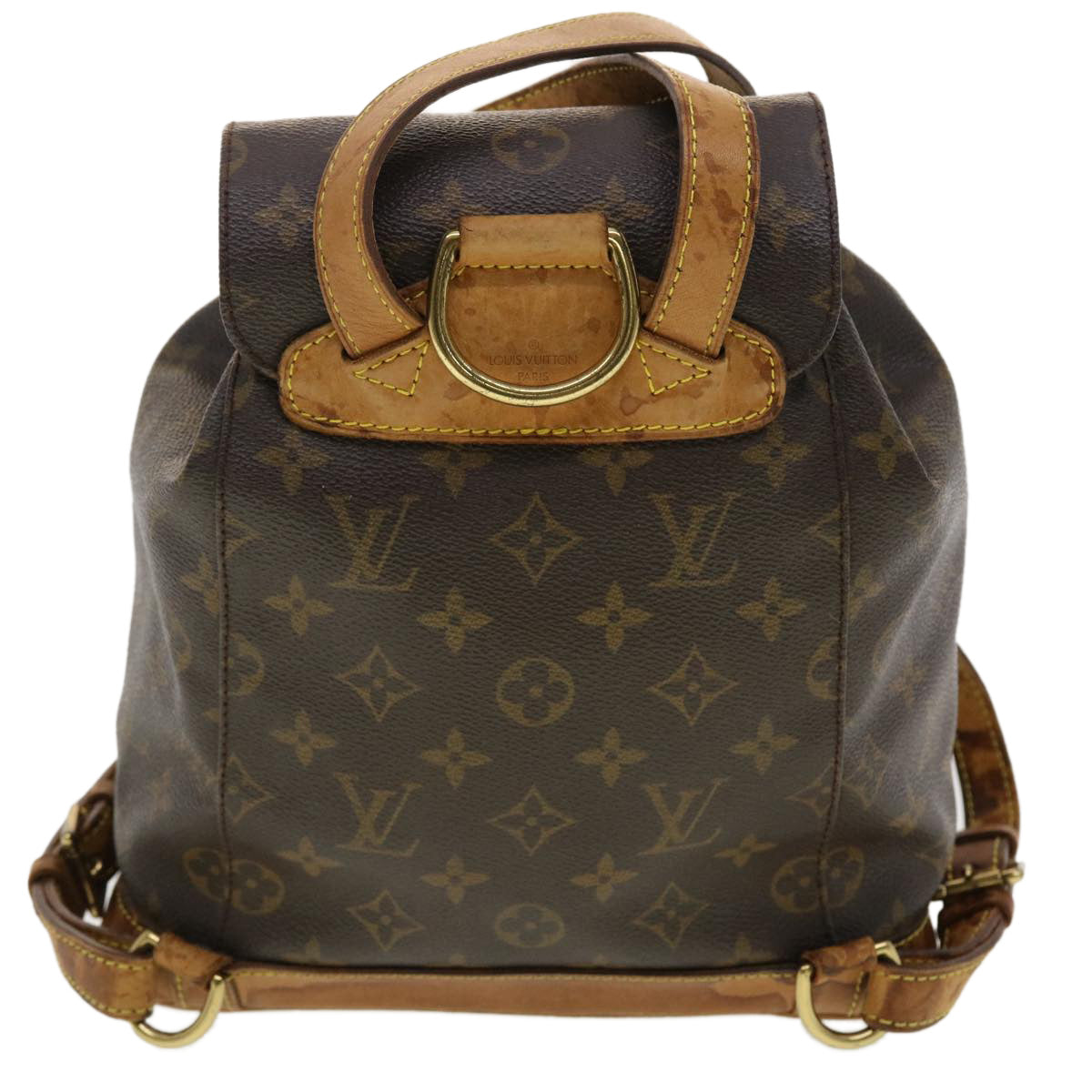 LOUIS VUITTON Monogram Montsouris MM Backpack M51136 LV Auth 40646