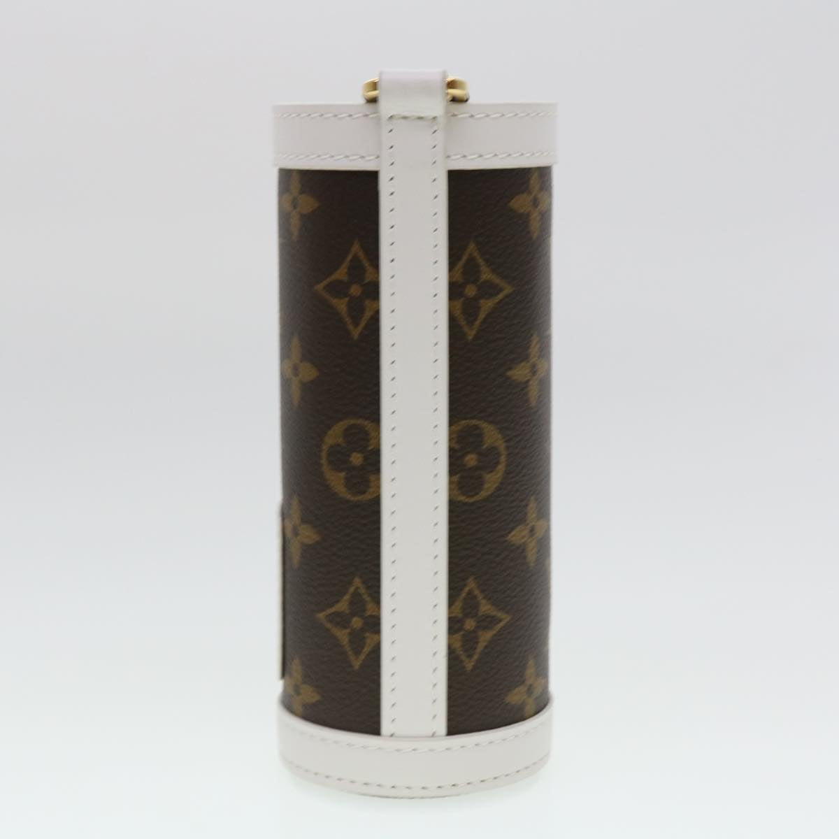 LOUIS VUITTON Monogram NBA FLASK HOLDER Water Bottle Blue Red GI0565 Auth 40703SM