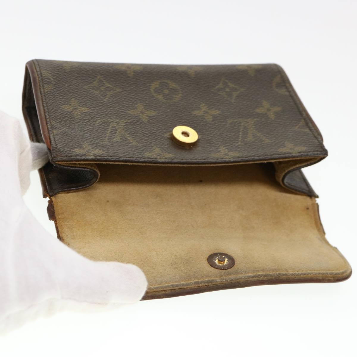 LOUIS VUITTON Monogram Pochette Florentine Waist bag M51855 LV Auth 40765