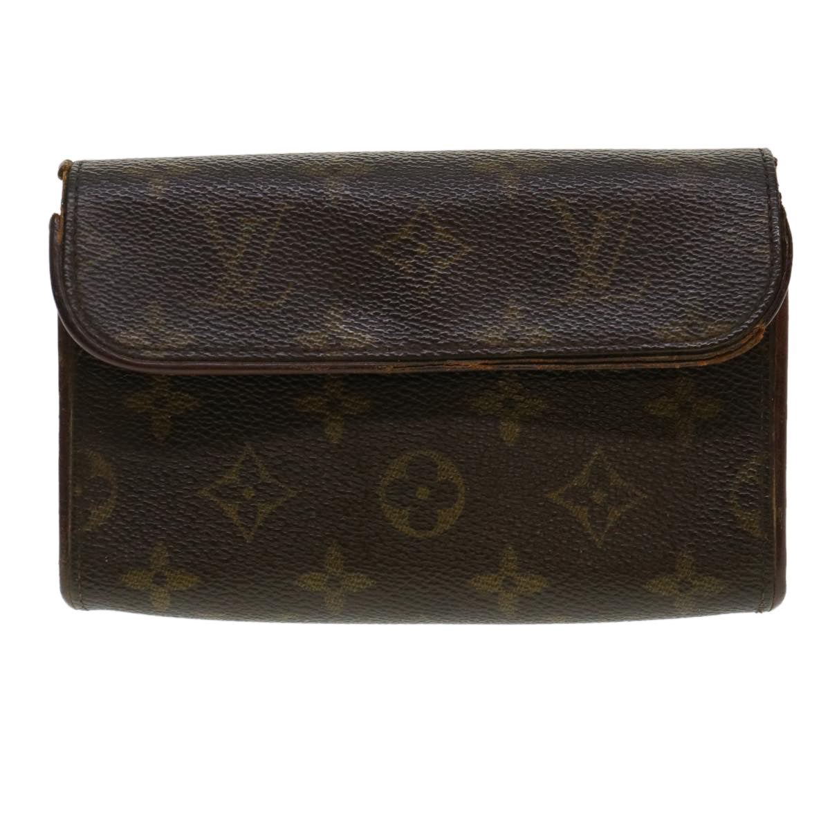 LOUIS VUITTON Monogram Pochette Florentine Waist bag M51855 LV Auth 40765