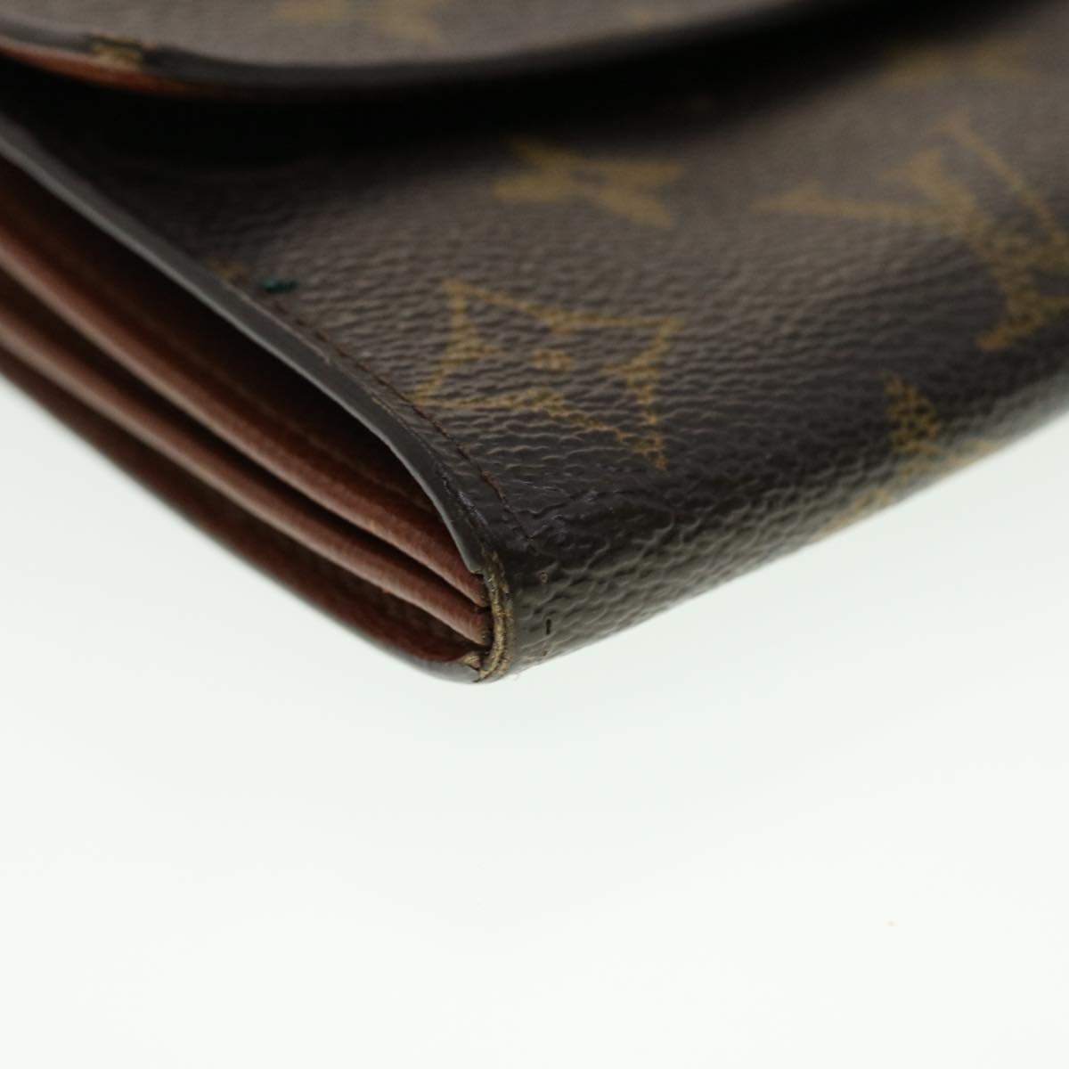 LOUIS VUITTON Monogram Portefeuille Sarah Long Wallet M60531 LV Auth 40917