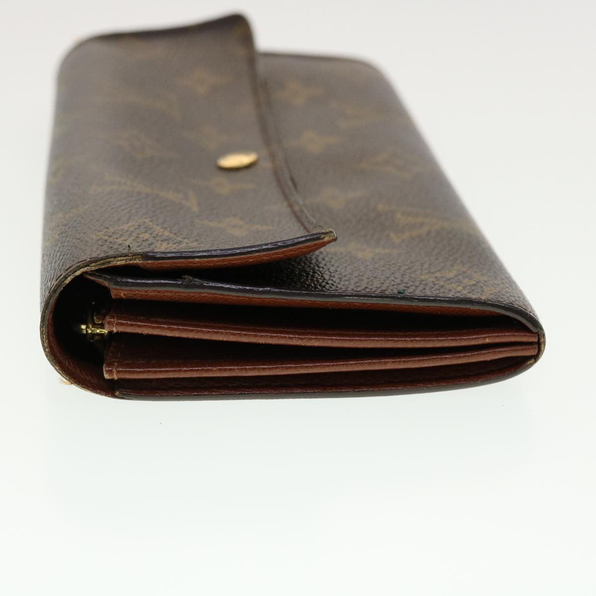 LOUIS VUITTON Monogram Portefeuille Sarah Long Wallet M60531 LV Auth 40917