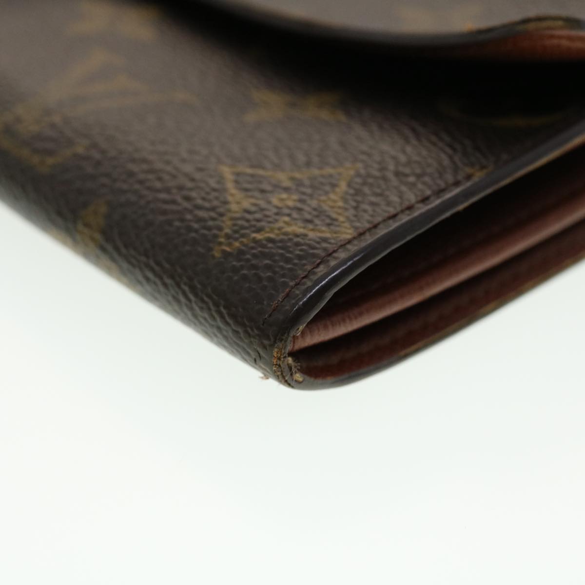 LOUIS VUITTON Monogram Portefeuille Sarah Long Wallet M60531 LV Auth 40917