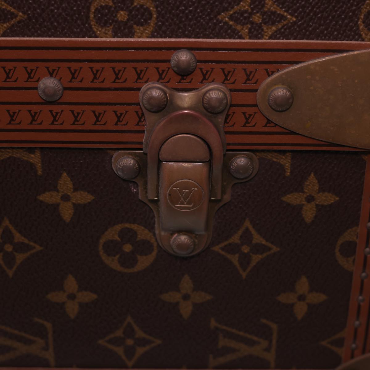 LOUIS VUITTON Monogram Gemine Shoes Trunk M21626 LV Auth 41008SV
