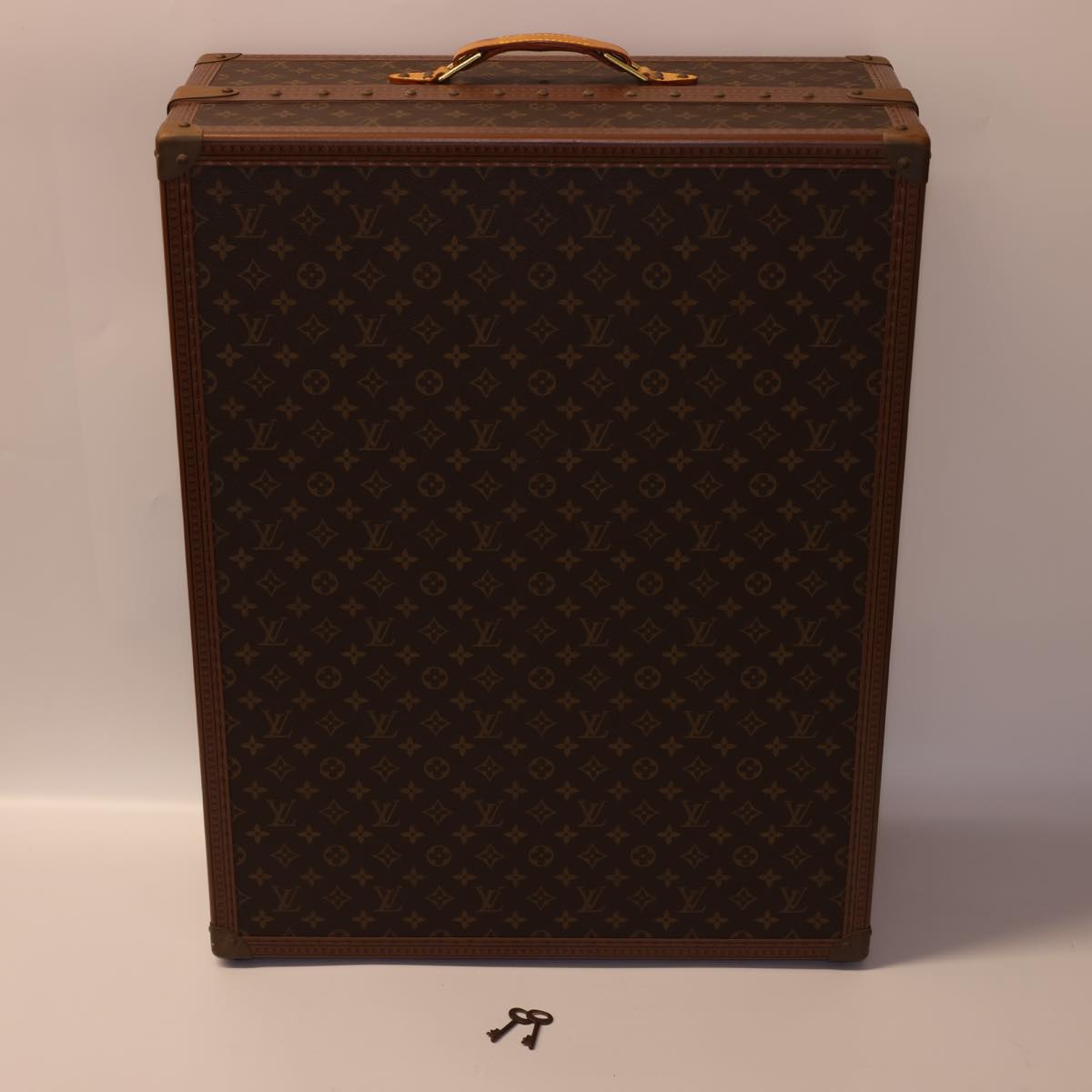 LOUIS VUITTON Monogram Gemine Shoes Trunk M21626 LV Auth 41008SV