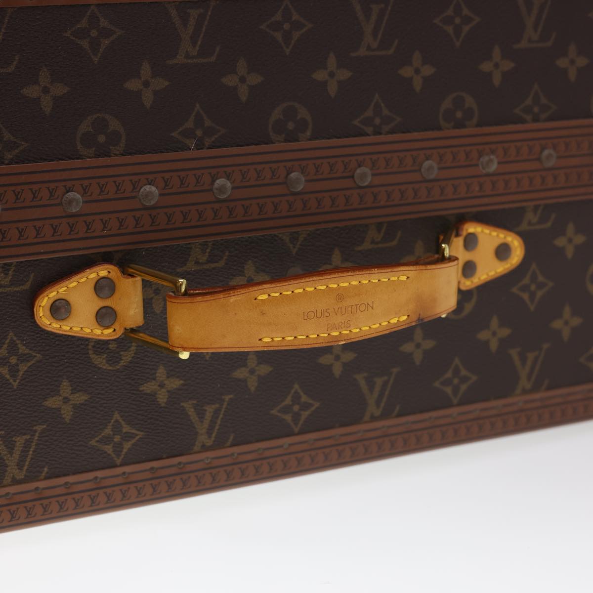LOUIS VUITTON Monogram Gemine Shoes Trunk M21626 LV Auth 41008SV