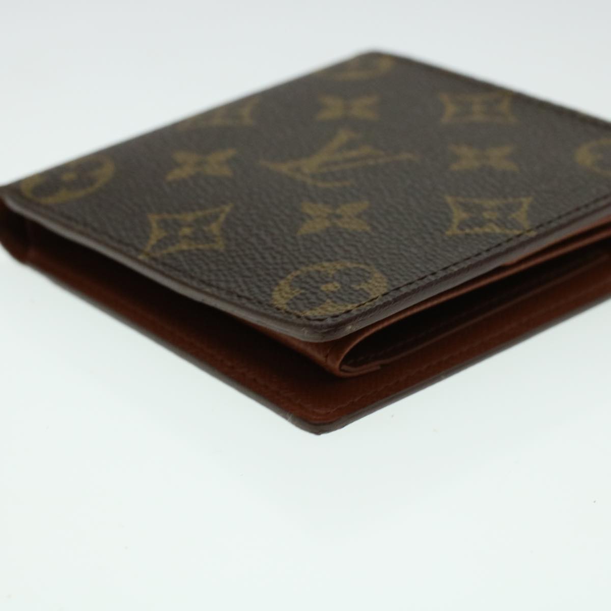 LOUIS VUITTON Monogram Portefeuille Marco Bifold Wallet M61675 LV Auth 41048