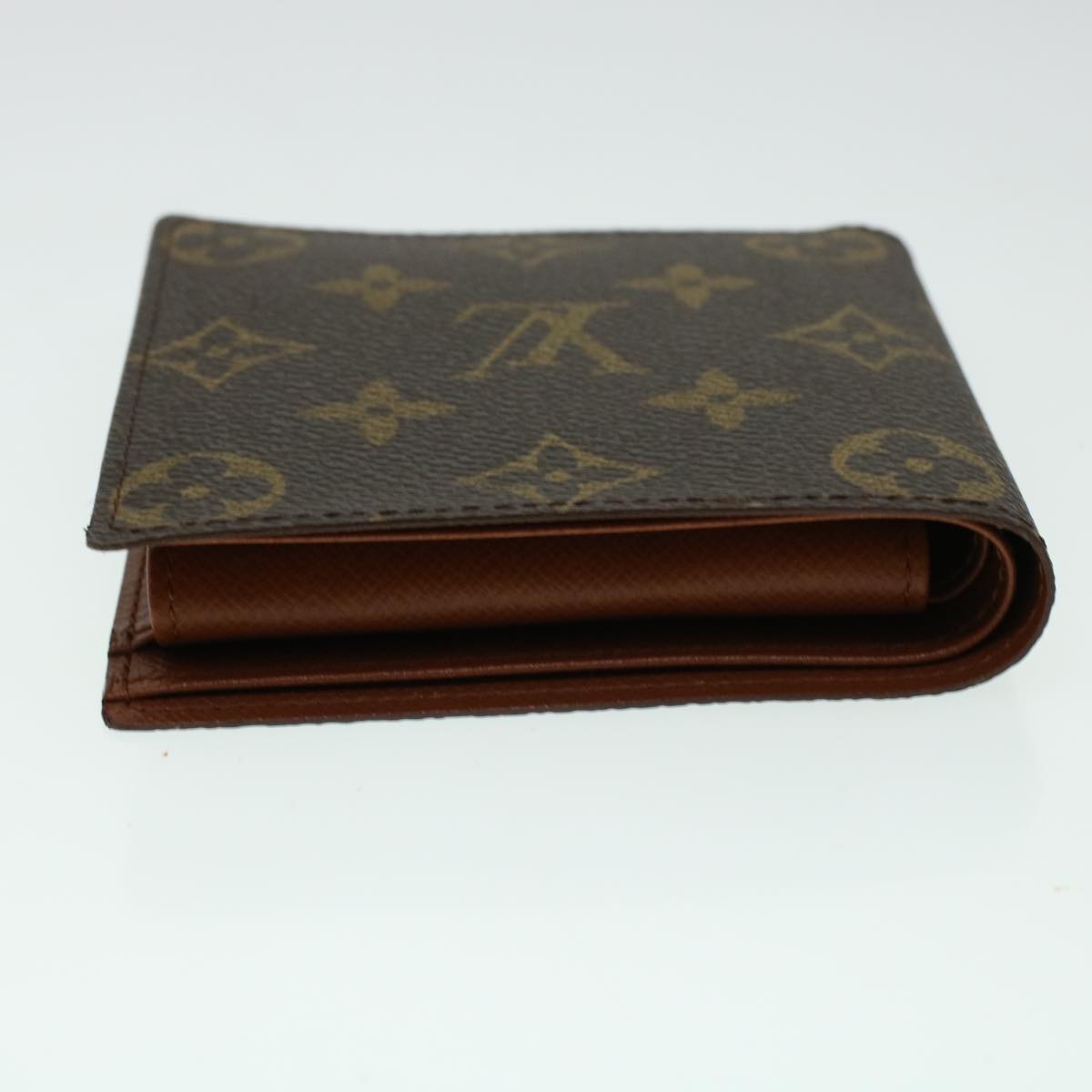 LOUIS VUITTON Monogram Portefeuille Marco Bifold Wallet M61675 LV Auth 41048