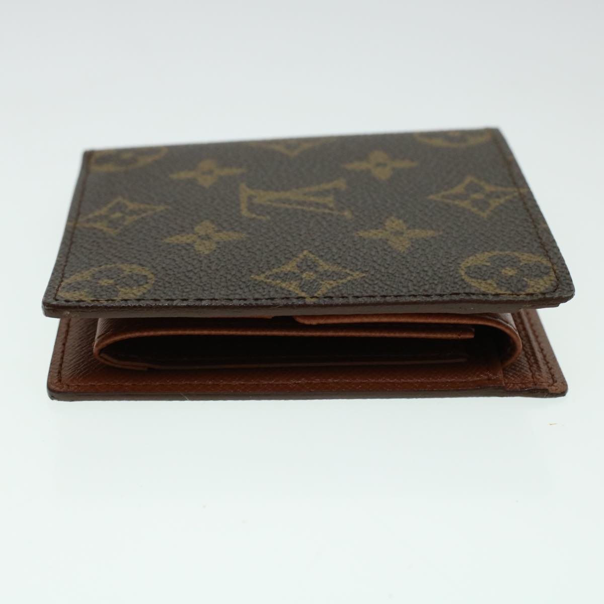 LOUIS VUITTON Monogram Portefeuille Marco Bifold Wallet M61675 LV Auth 41048