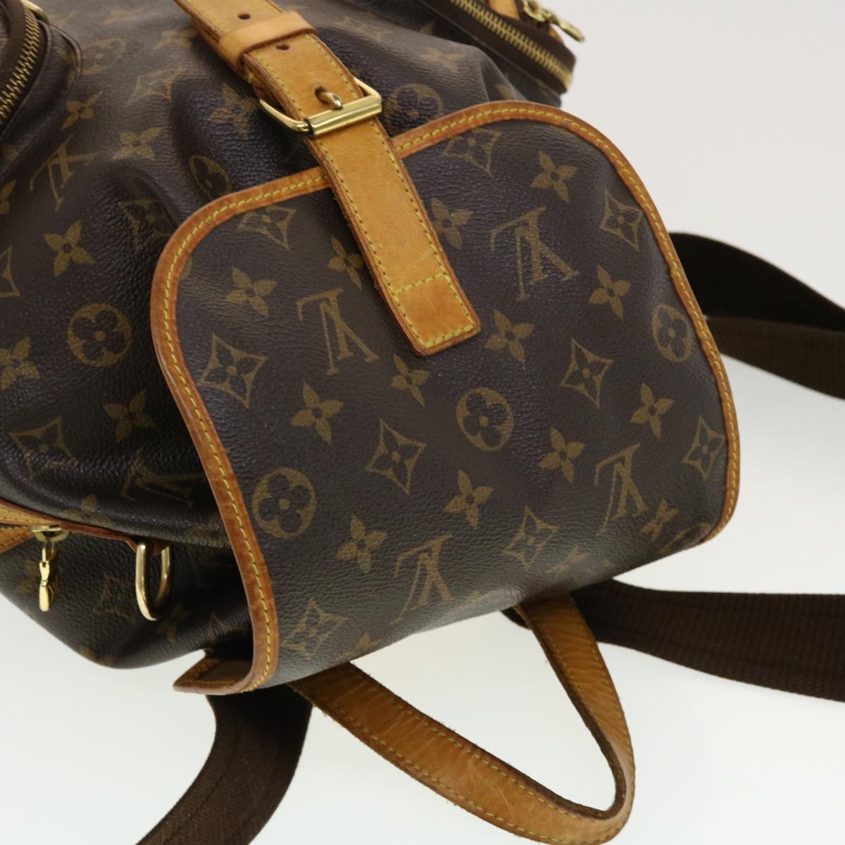 LOUIS VUITTON Monogram Sac A Dos Bosphore Backpack M40107 LV Auth 41082