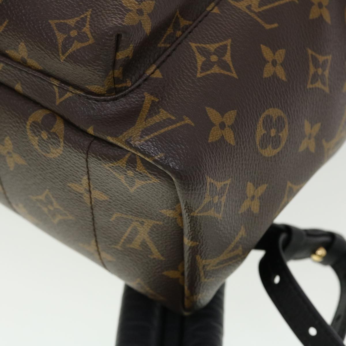 LOUIS VUITTON Monogram Palm Springs PM Backpack M41560 LV Auth 41103