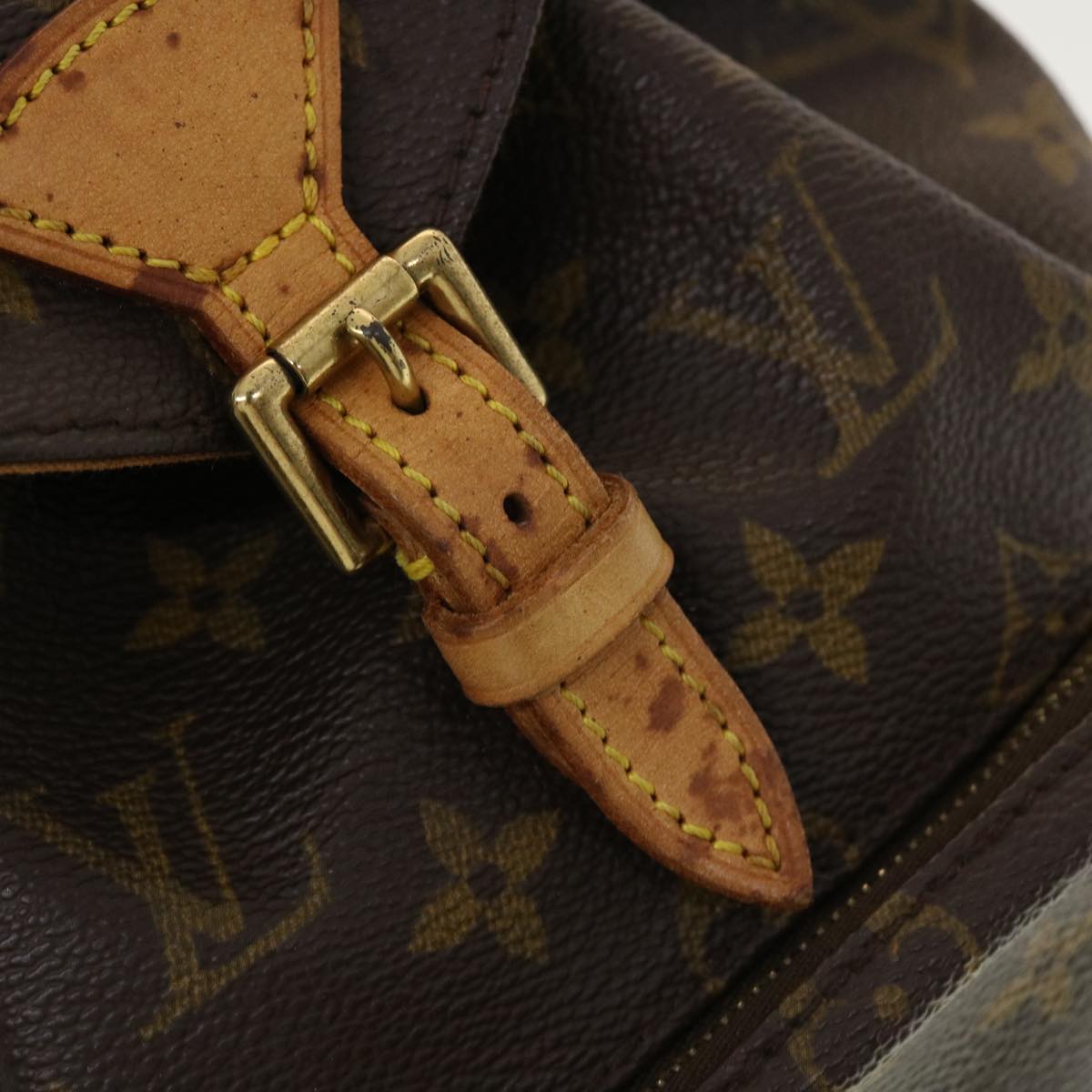 LOUIS VUITTON Monogram Montsouris PM Backpack M51137 LV Auth 41108