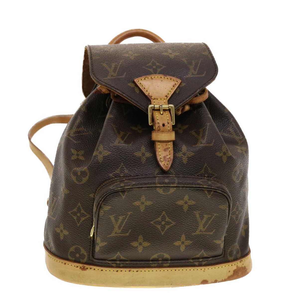 LOUIS VUITTON Monogram Montsouris PM Backpack M51137 LV Auth 41108