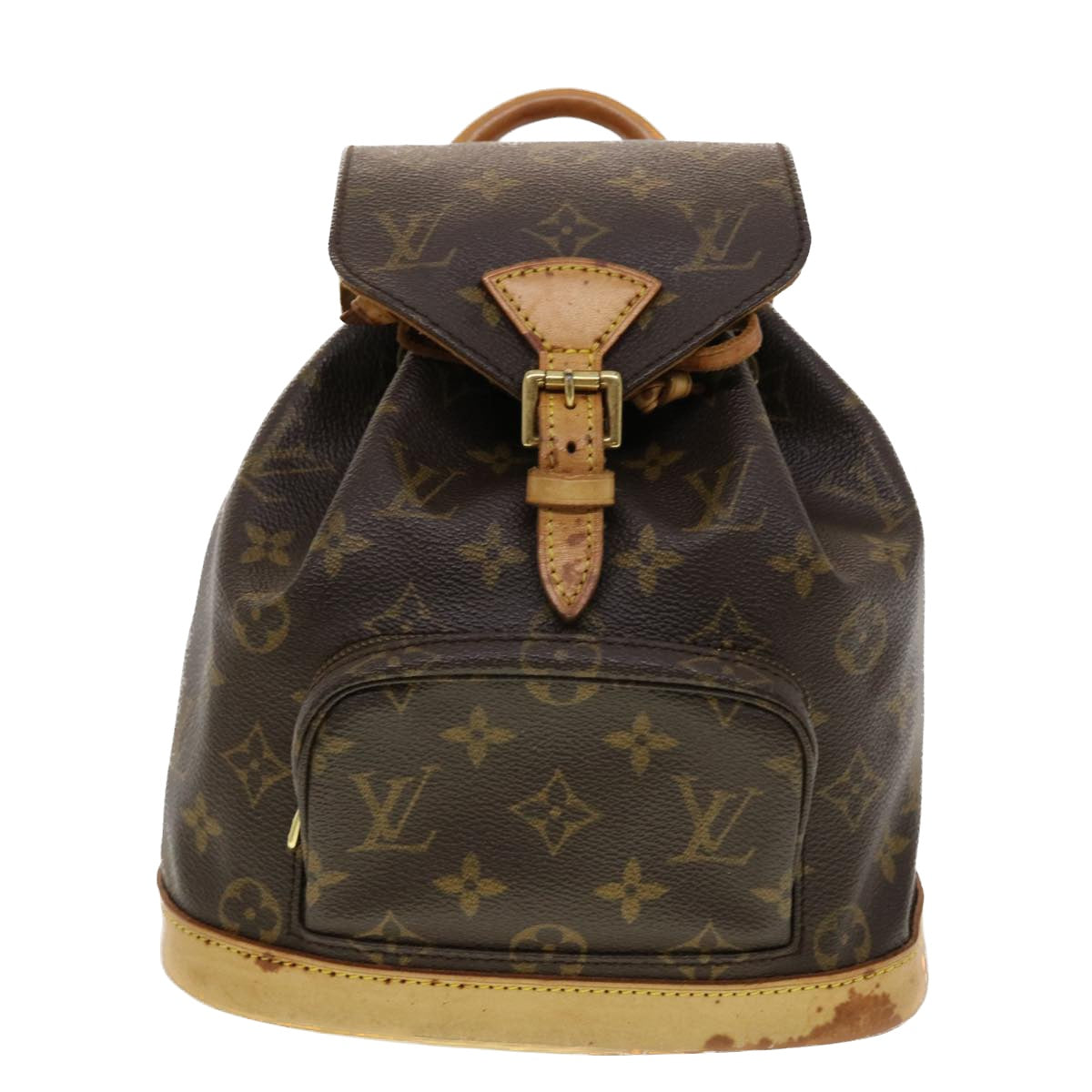 LOUIS VUITTON Monogram Montsouris PM Backpack M51137 LV Auth 41108