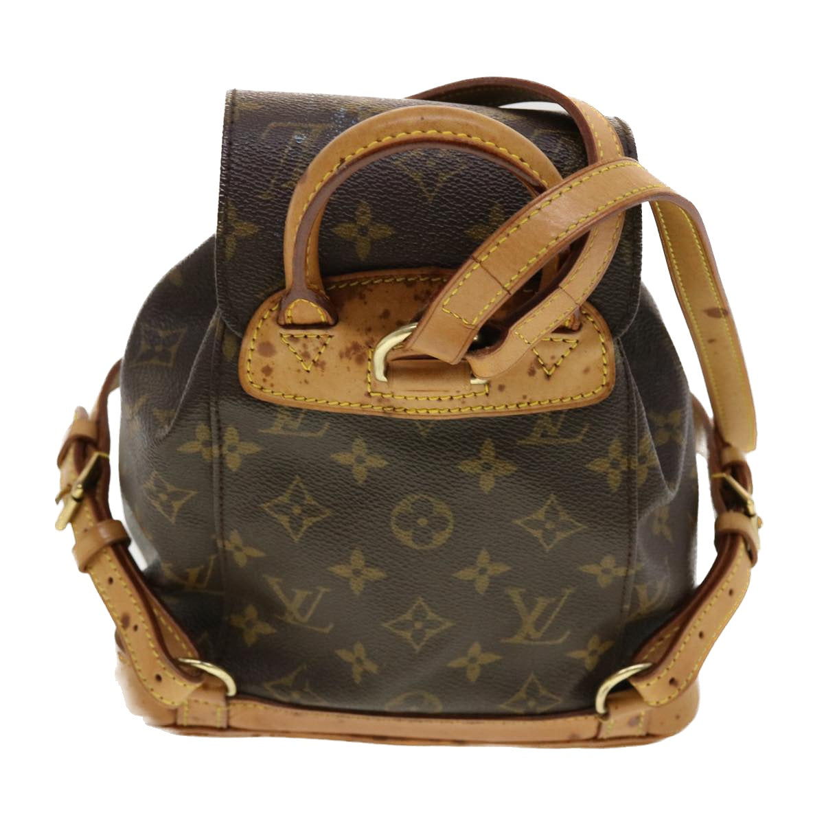 LOUIS VUITTON Monogram Montsouris PM Backpack M51137 LV Auth 41108