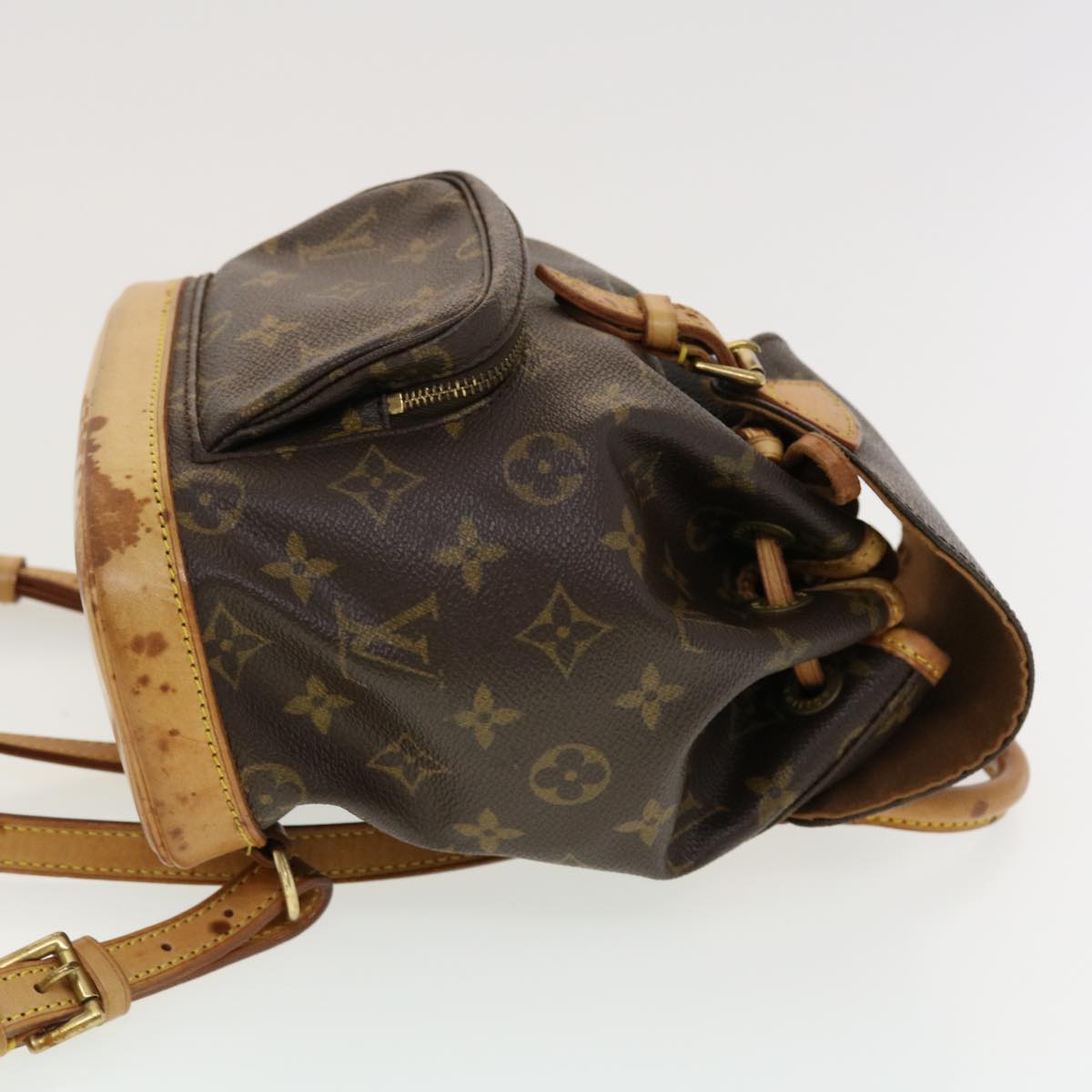 LOUIS VUITTON Monogram Montsouris PM Backpack M51137 LV Auth 41108