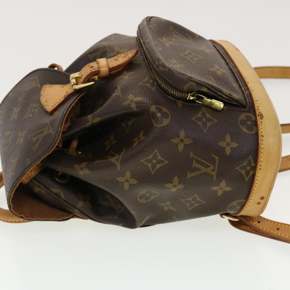 LOUIS VUITTON Monogram Montsouris PM Backpack M51137 LV Auth 41108