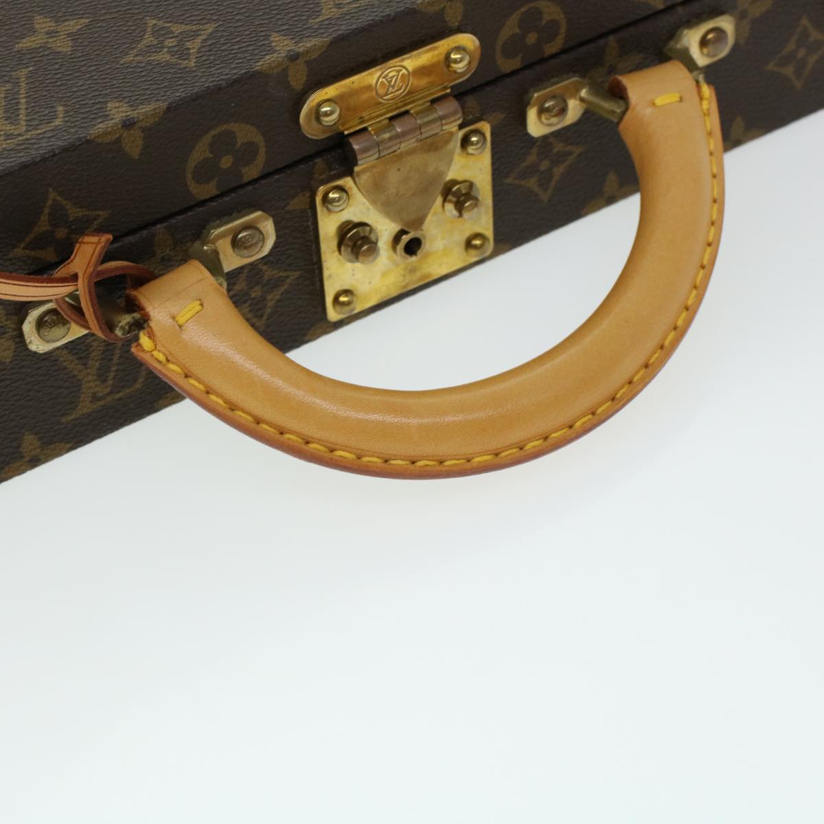 LOUIS VUITTON Monogram Casino Case Playing Cards Cube Game Dice SPO Auth 41140S