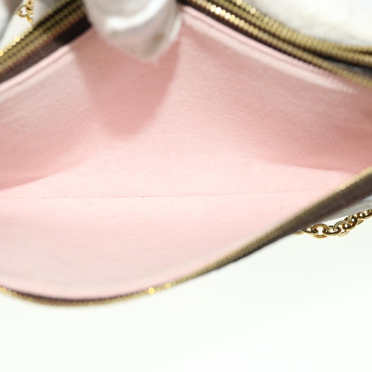 LOUIS VUITTON Vivienne Chain Pochette Double Zip Shoulder Bag M69744 LV 41162SM