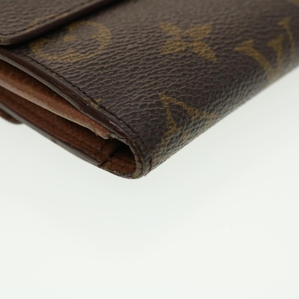 LOUIS VUITTON Porte Monnaie Billets Cartes Crdit Wallet M61652 LV Auth 41739