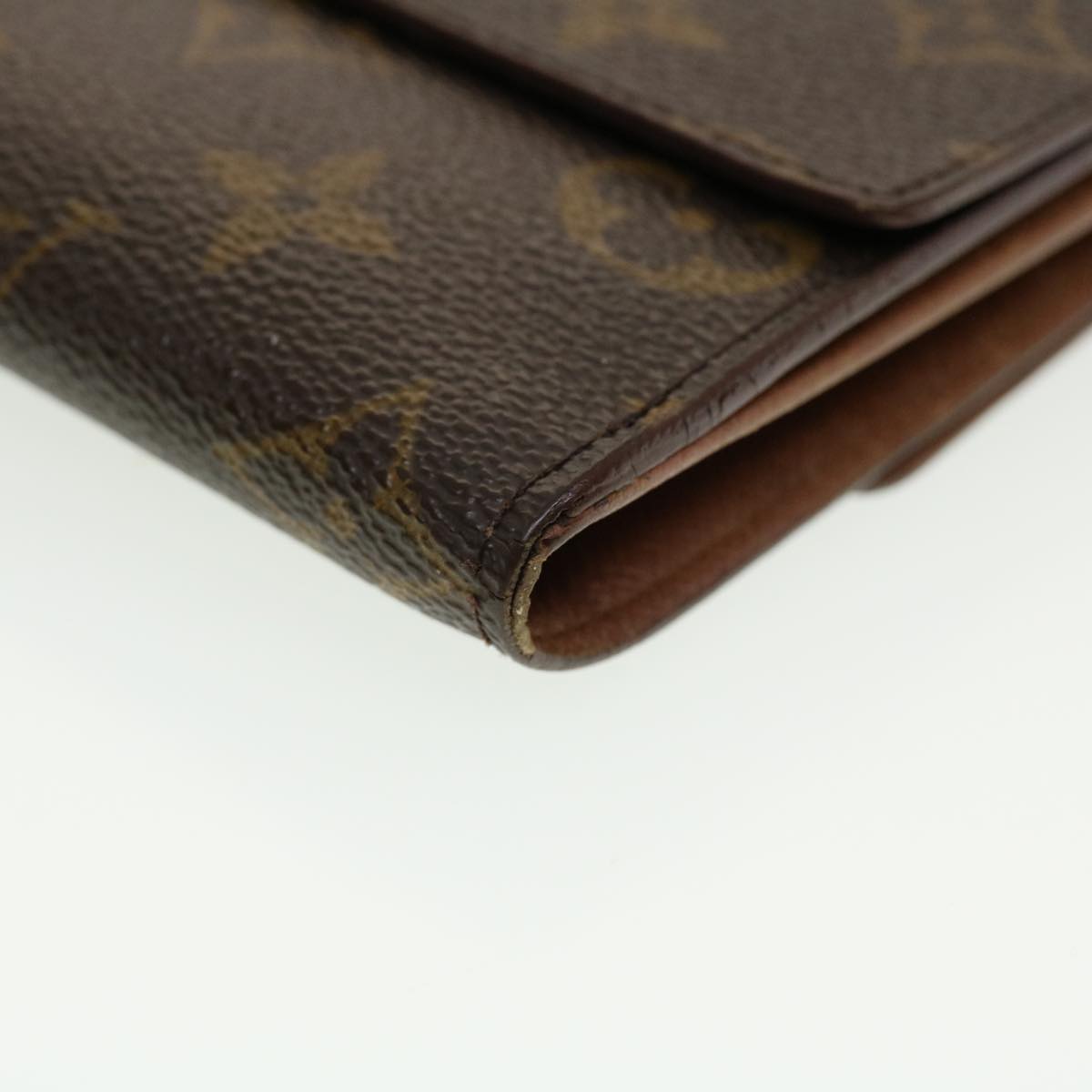 LOUIS VUITTON Porte Monnaie Billets Cartes Crdit Wallet M61652 LV Auth 41739