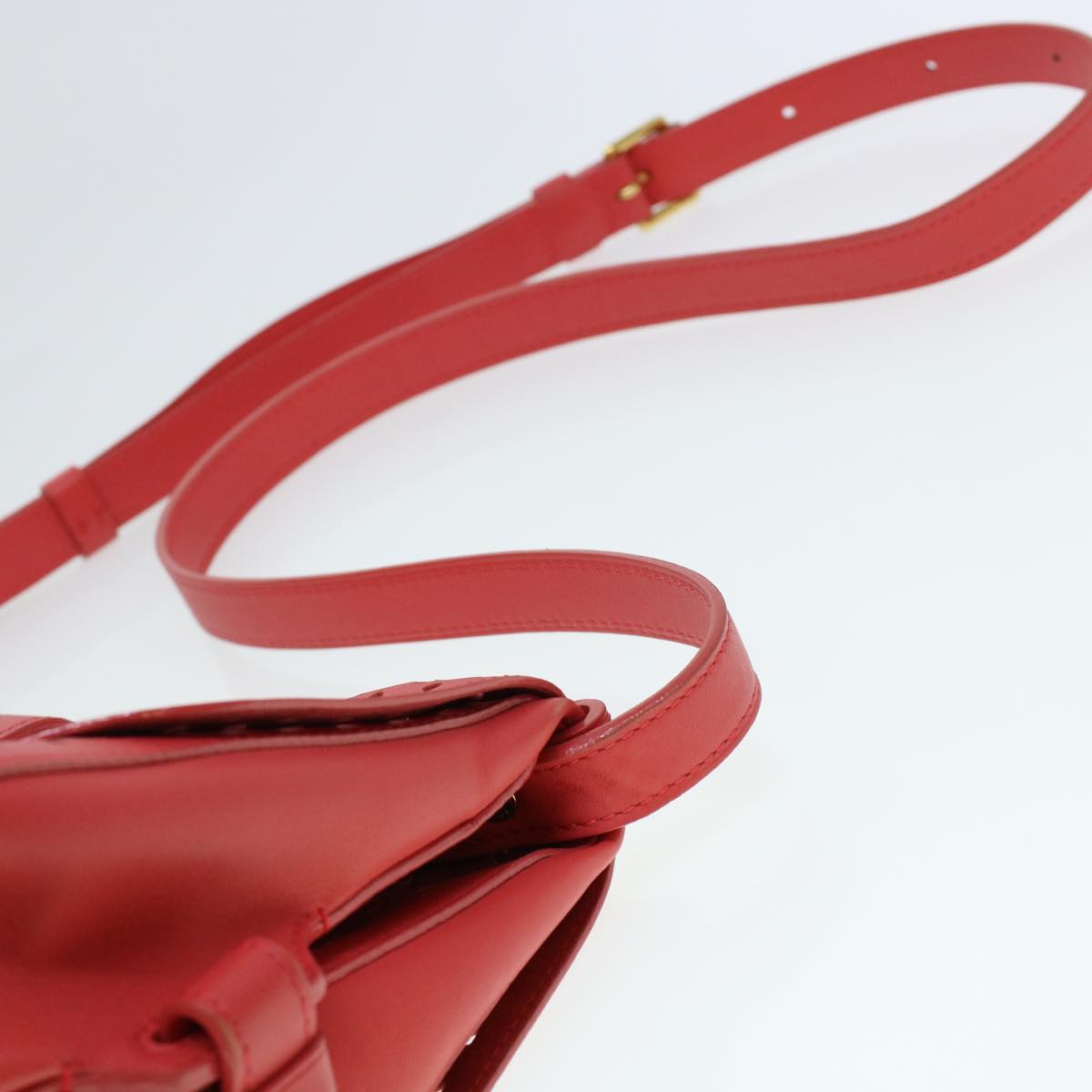 LOUIS VUITTON Perfo Furore Saumur Shoulder Bag Pink LV Auth 41755SAM