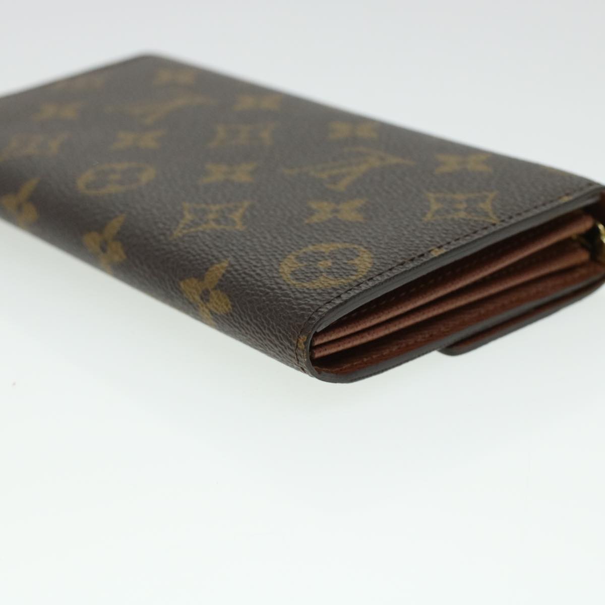 LOUIS VUITTON Monogram Portefeuille Sarah Long Wallet M60531 LV Auth 41852