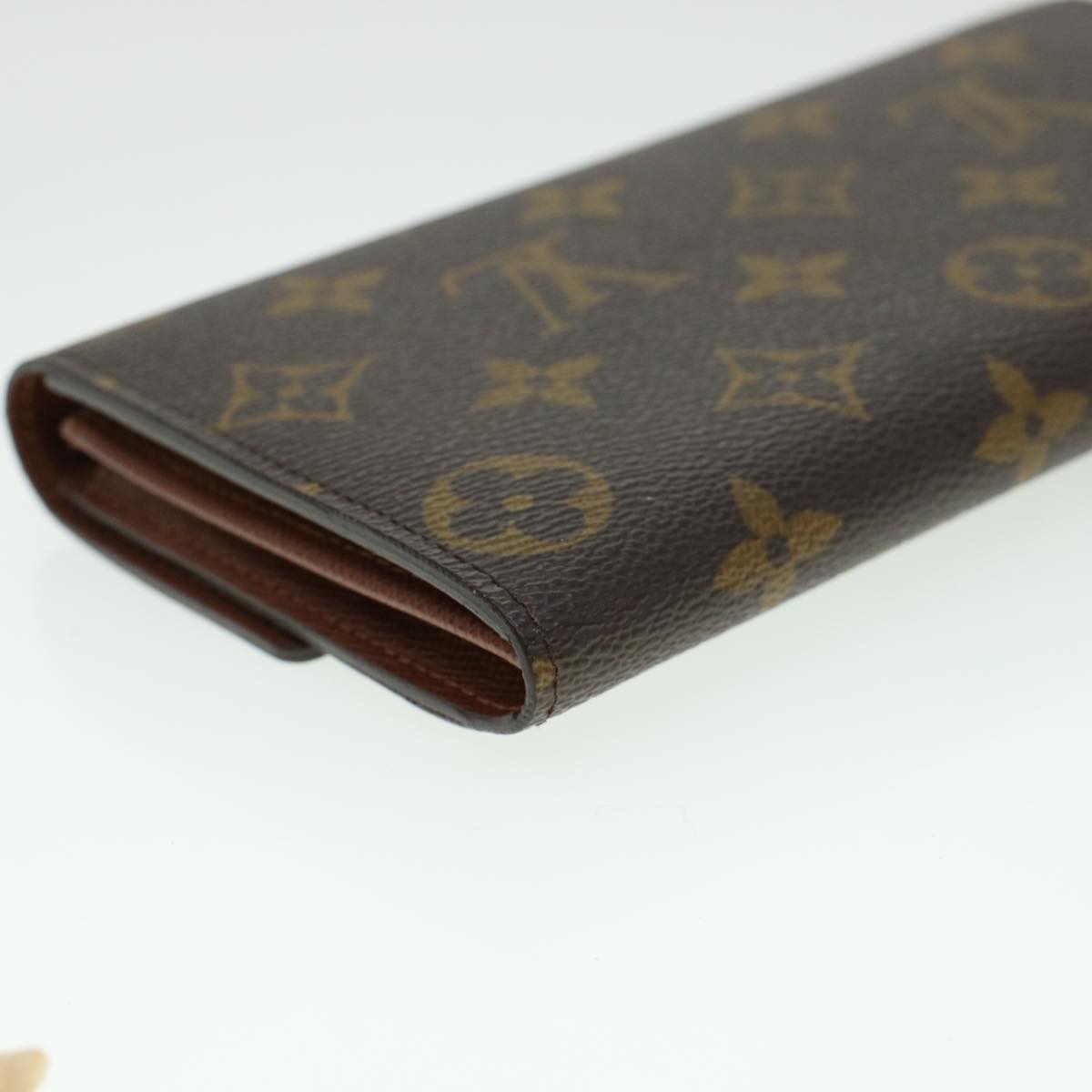 LOUIS VUITTON Monogram Portefeuille Sarah Long Wallet M60531 LV Auth 41852