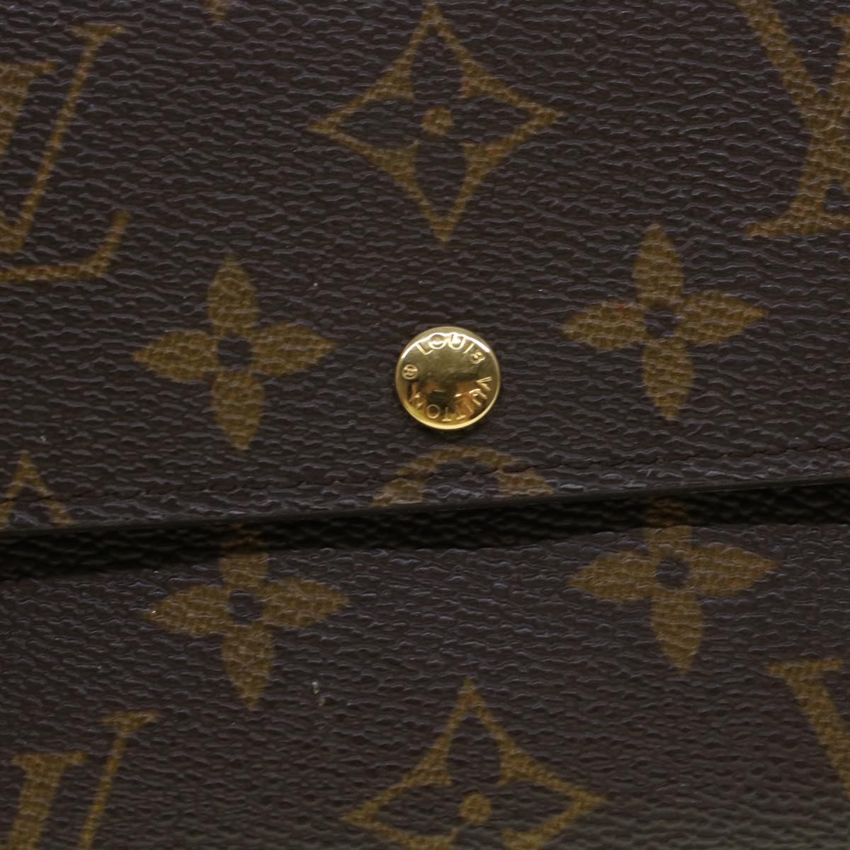 LOUIS VUITTON Monogram Portefeuille Sarah Long Wallet M60531 LV Auth 41852