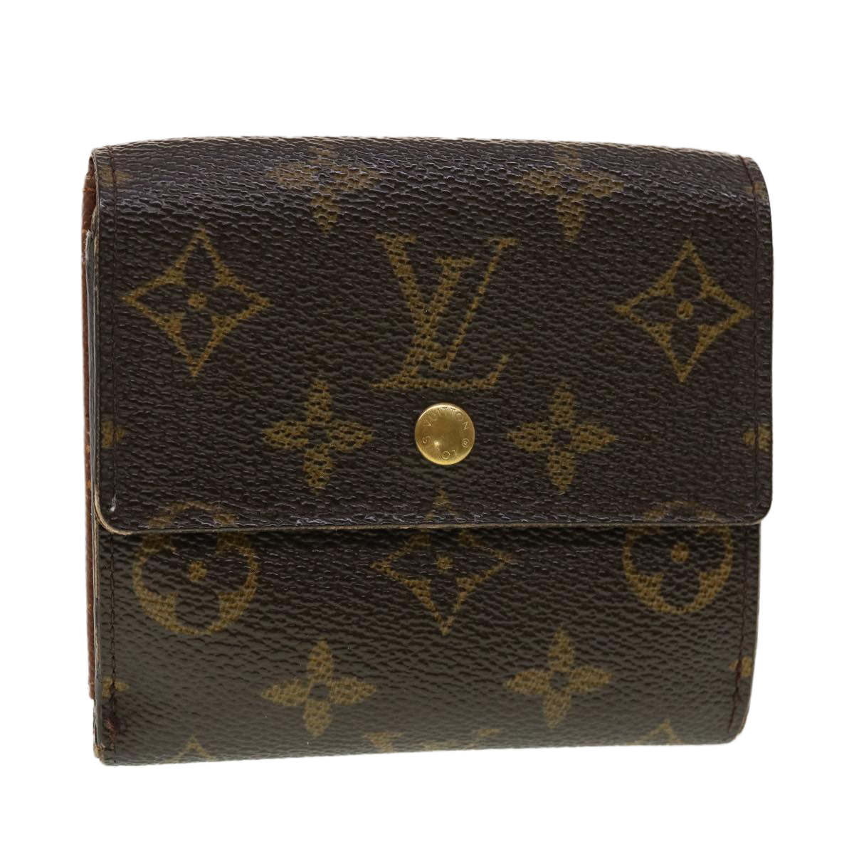 LOUIS VUITTON Porte Monnaie Billets Cartes Crdit Wallet M61652 LV Auth 41860