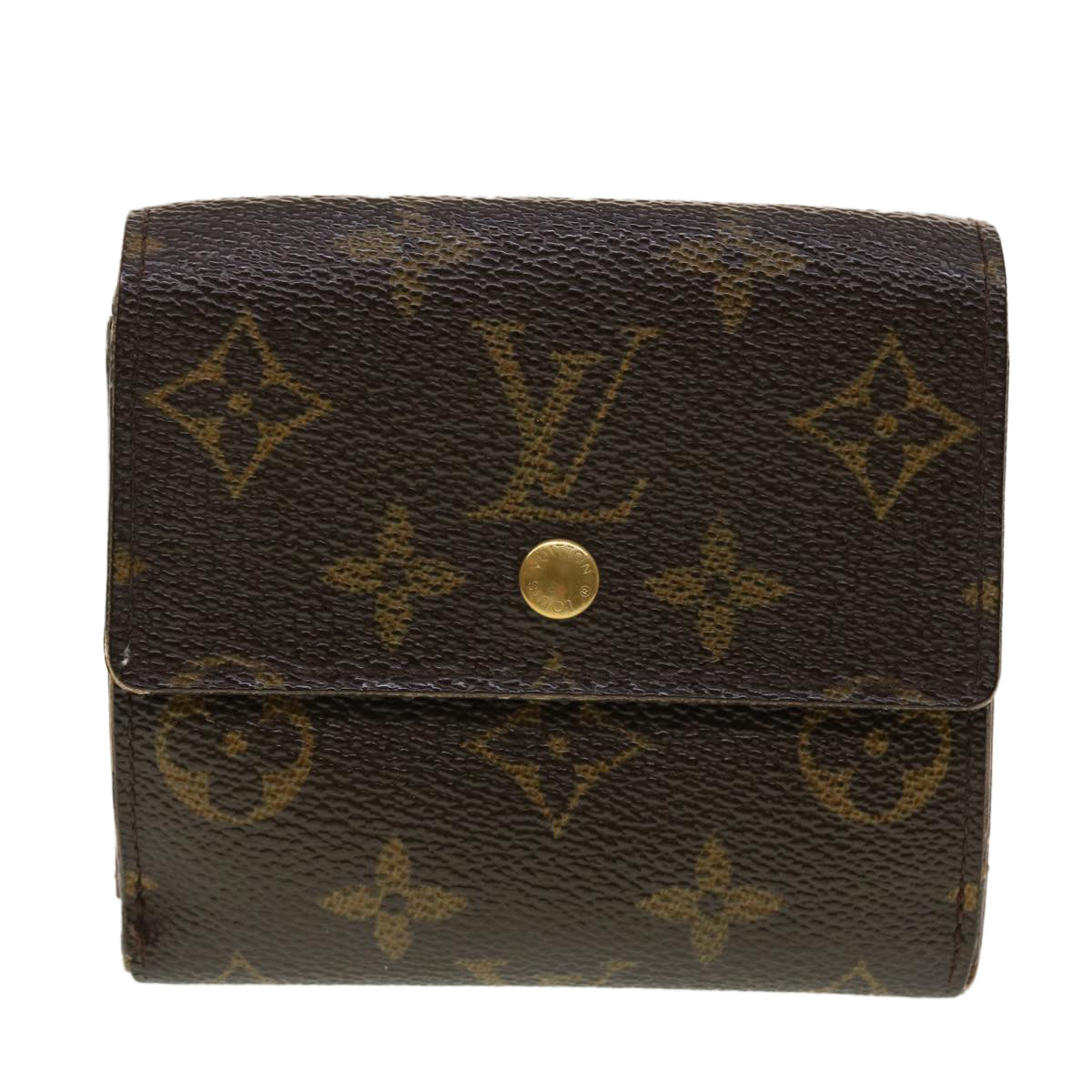 LOUIS VUITTON Porte Monnaie Billets Cartes Crdit Wallet M61652 LV Auth 41860