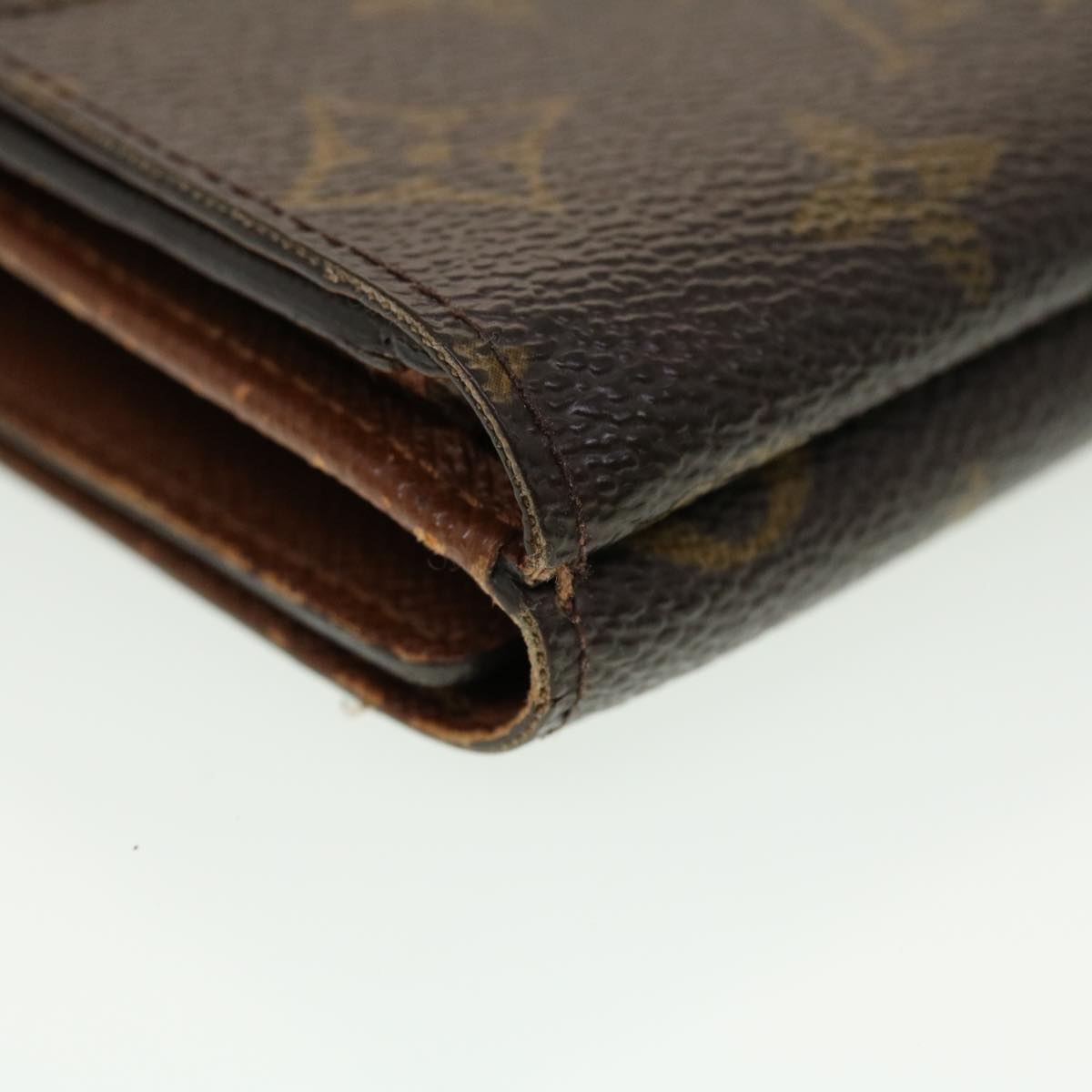 LOUIS VUITTON Porte Monnaie Billets Cartes Crdit Wallet M61652 LV Auth 41860