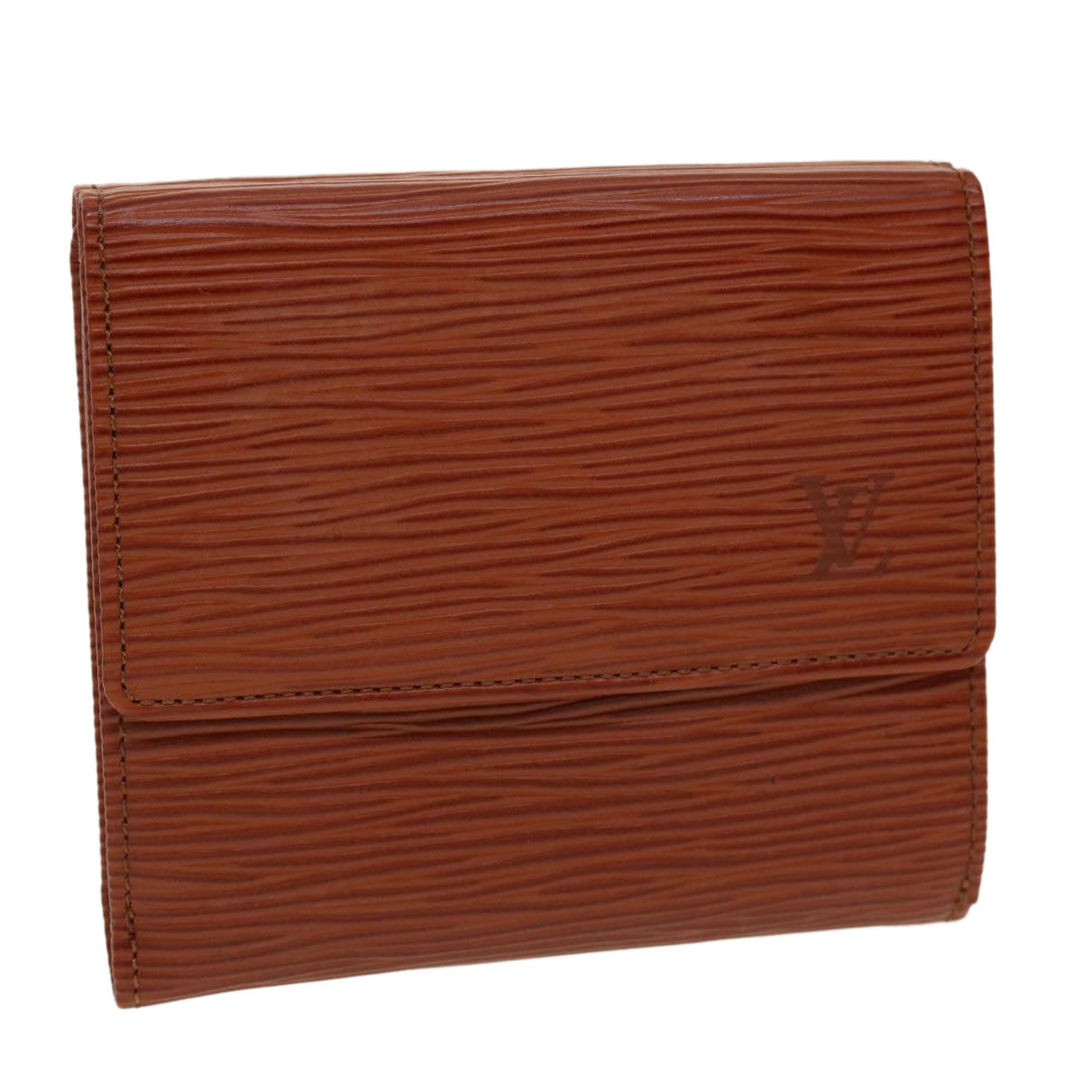 LOUIS VUITTON Epi Porte Monnaie Billets Cartes Crdit Wallet M63488 LV Auth 41861