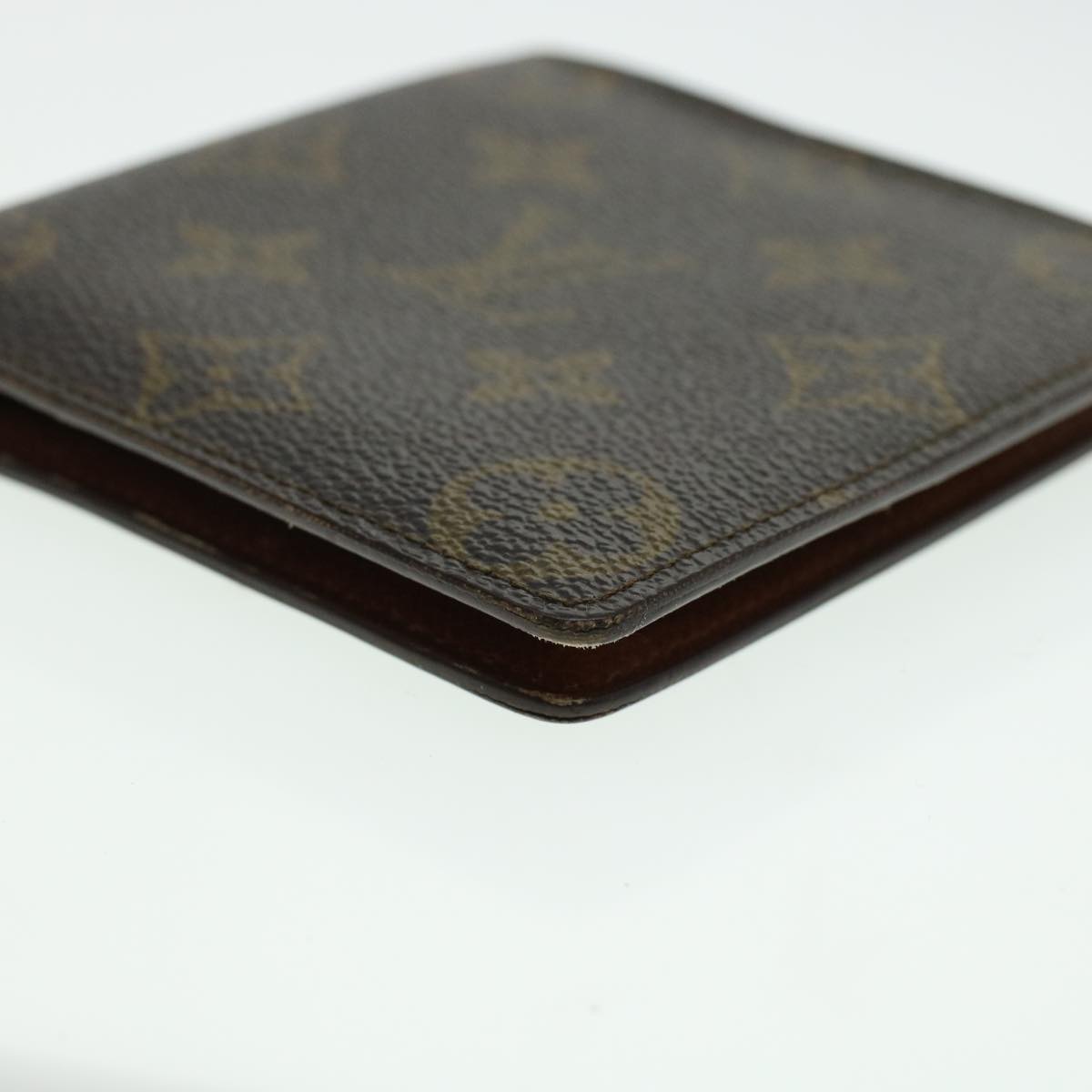 LOUIS VUITTON Monogram Portefeuille Marco Bifold Wallet M61675 LV Auth 42145