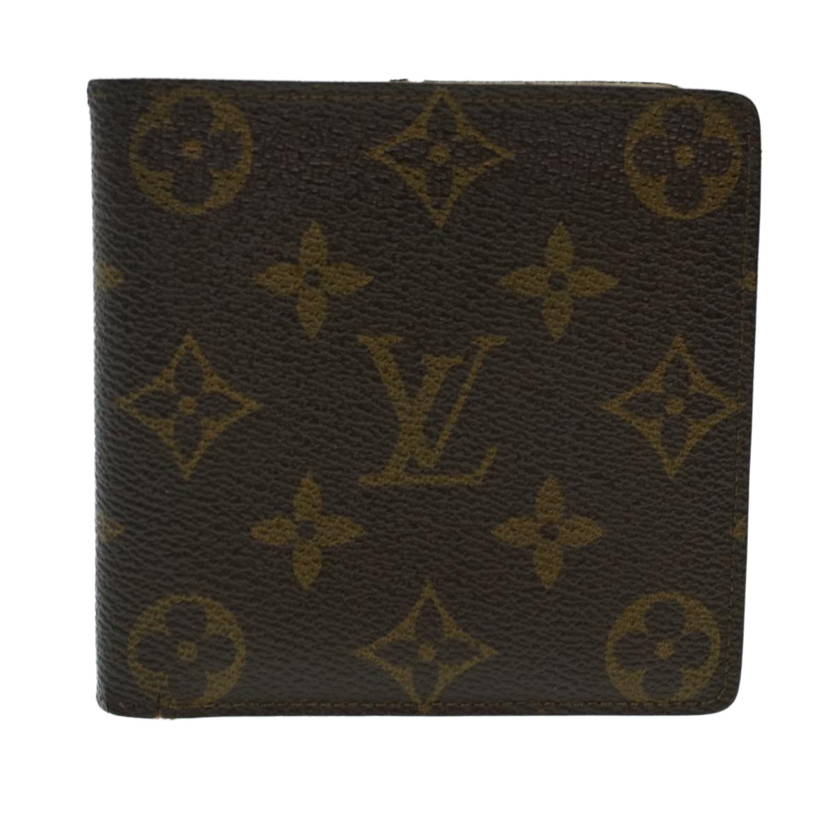 LOUIS VUITTON Monogram Portefeuille Marco Bifold Wallet M61675 LV Auth 42145