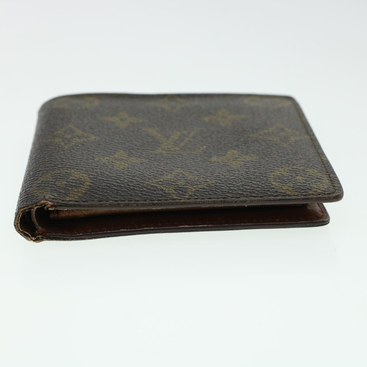 LOUIS VUITTON Monogram Portefeuille Marco Bifold Wallet M61675 LV Auth 42145