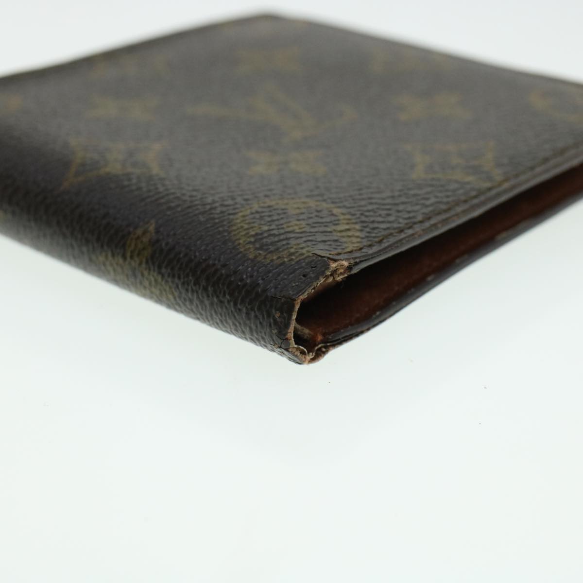 LOUIS VUITTON Monogram Portefeuille Marco Bifold Wallet M61675 LV Auth 42145